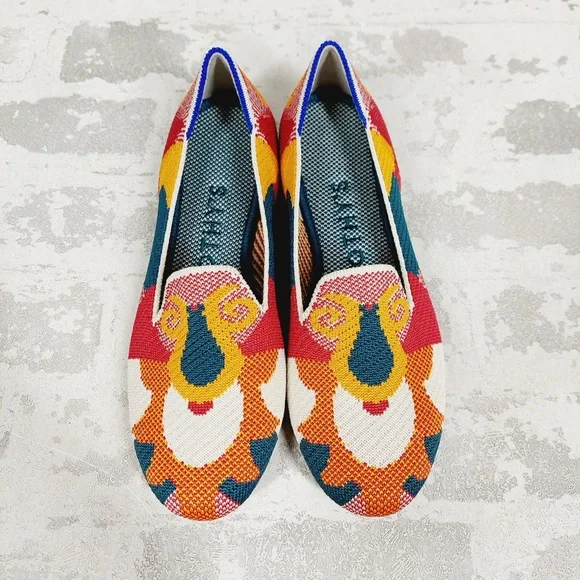 NEW Rothy's Amber Moroccan Round Toe Slip On Flat Loafers K65 - Picture 5 of 9